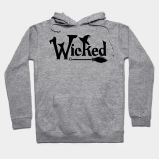 Wicked. Fun Halloween Design. Hoodie